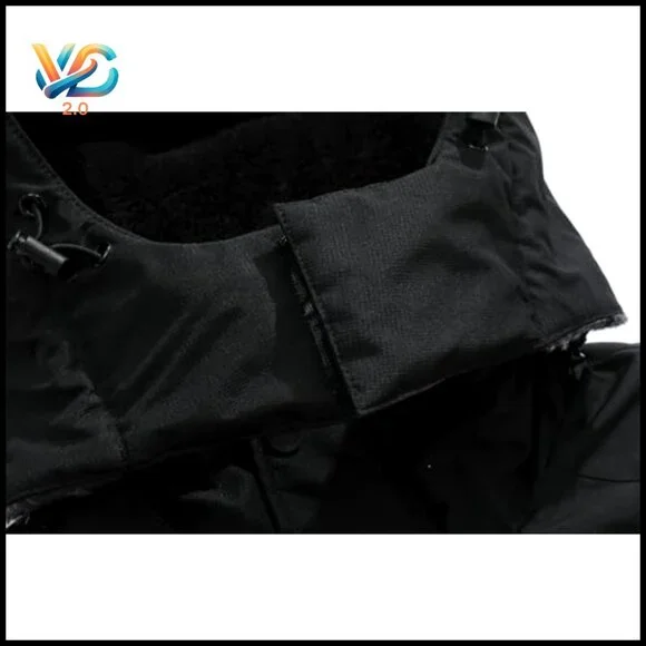 Men's Waterproof Ski Jacket Winter Snow Coat Windbreaker Hooded Outerwear